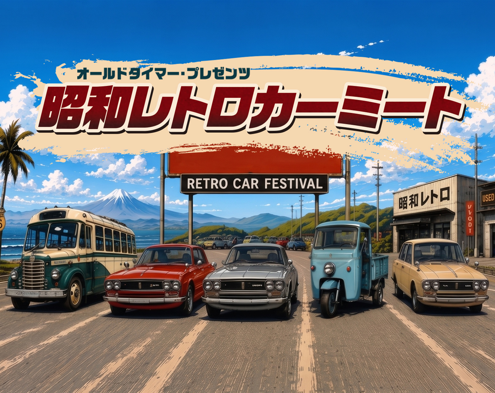 昭和レトロカーミート2026 in 蘇我