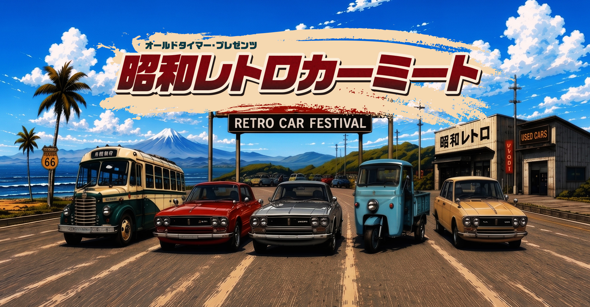 昭和レトロカーミート2026 in 蘇我